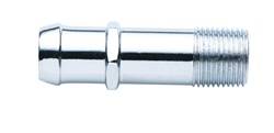 Mr. Gasket - Chrome Plated Heater Hose Fitting - Mr. Gasket 9743 UPC: 084041097434 - Image 1