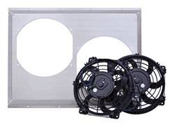 Flex-a-lite - S-Blade Electric Cooling Fan w/Aluminum Shroud - Flex-a-lite 53726D UPC: 088657372619 - Image 1