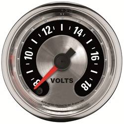 Auto Meter - American Muscle Voltmeter - Auto Meter 1282 UPC: 046074012822 - Image 1