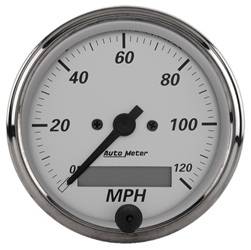 Auto Meter - American Platinum Electric Programmable Speedometer - Auto Meter 1988 UPC: 046074019883 - Image 1