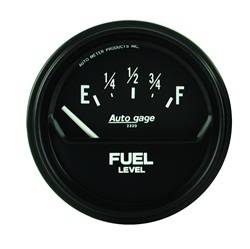 Auto Meter - Autogage Fuel Level Gauge - Auto Meter 2316 UPC: 046074023163 - Image 1