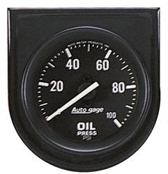 Auto Meter - Autogage Oil Pressure Gauge Panel - Auto Meter 2332 UPC: 046074023323 - Image 1