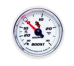 Auto Meter - C2 Mechanical Boost/Vacuum Gauge - Auto Meter 7103 UPC: 046074071034 - Image 1
