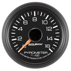Auto Meter - Chevy Factory Match Electric Pyrometer Gauge Kit - Auto Meter 8344 UPC: 046074083440 - Image 1