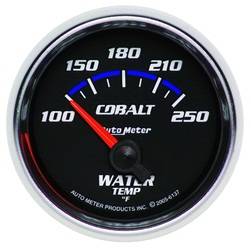 Auto Meter - Cobalt Electric Water Temperature Gauge - Auto Meter 6137 UPC: 046074061370 - Image 1