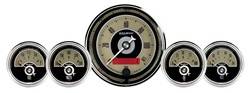 Auto Meter - Cruiser AD 5 Gauge Set Fuel/Oil/Speedo/Volt/Water - Auto Meter 1100 UPC: 046074011009 - Image 1