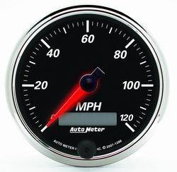 Auto Meter - Designer Black II Electric Programmable Speedometer - Auto Meter 1286 UPC: 046074012860 - Image 1