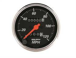 Auto Meter - Designer Black Mechanical Speedometer - Auto Meter 1476 UPC: 046074014765 - Image 1