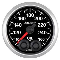 Auto Meter - Elite Series Oil Temperature Gauge - Auto Meter 5638 UPC: 046074056383 - Image 1