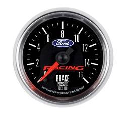 Auto Meter - Ford Racing Series Brake Pressure Gauge - Auto Meter 880362 UPC: 046074147937 - Image 1