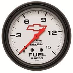Auto Meter - GM Series Mechanical Fuel Pressure Gauge - Auto Meter 5813-00406 UPC: 046074136313 - Image 1
