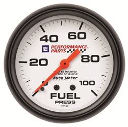 Auto Meter - GM Series Mechanical Fuel Pressure Gauge - Auto Meter 5812-00407 UPC: 046074136443 - Image 1