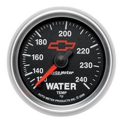 Auto Meter - GM Series Mechanical Water Temperature Gauge - Auto Meter 3632-00406 UPC: 046074136115 - Image 1
