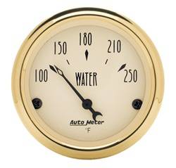 Auto Meter - Golden Oldies Water Temperature Gauge - Auto Meter 1538 UPC: 046074015380 - Image 1