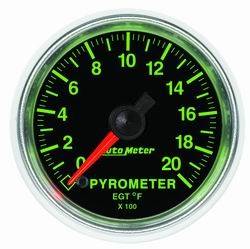Auto Meter - GS Electric Pyrometer Gauge Kit - Auto Meter 3845 UPC: 046074038457 - Image 1
