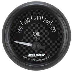 Auto Meter - GT Series Electric Oil Pressure Gauge - Auto Meter 8048 UPC: 046074080487 - Image 1