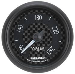 Auto Meter - GT Series Electric Water Temperature Gauge - Auto Meter 8055 UPC: 046074080555 - Image 1