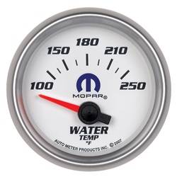Auto Meter - MOPAR Electric Water Temperature Gauge - Auto Meter 880030 UPC: 046074154676 - Image 1