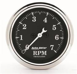 Auto Meter - Old Tyme Black Electric Tachometer - Auto Meter 1797 UPC: 046074017971 - Image 1