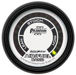 Auto Meter - Phantom II Electric Air Fuel Ratio Gauge - Auto Meter 7575 UPC: 046074075759 - Image 1