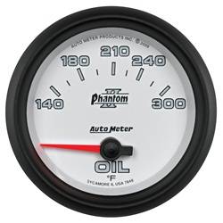 Auto Meter - Phantom II Electric Oil Temperature Gauge - Auto Meter 7848 UPC: 046074078484 - Image 1