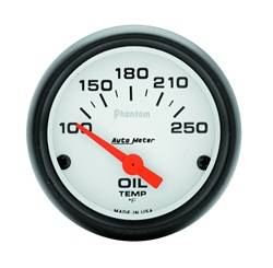 Auto Meter - Phantom Electric Oil Temperature Gauge - Auto Meter 5747 UPC: 046074057472 - Image 1