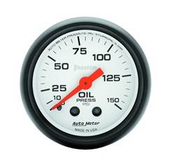 Auto Meter - Phantom Mechanical Oil Pressure Gauge - Auto Meter 5723 UPC: 046074057236 - Image 1