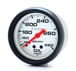 Auto Meter - Phantom Mechanical Oil Temperature Gauge - Auto Meter 5841 UPC: 046074058417 - Image 1