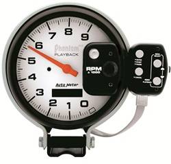 Auto Meter - Phantom Playback Single Range Tachometer - Auto Meter 5798 UPC: 046074057984 - Image 1