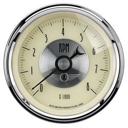 Auto Meter - Prestige Series Antique Ivory Electric Tachometer - Auto Meter 2097 UPC: 046074020971 - Image 1