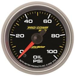 Auto Meter - Pro-Comp Pro Oil Pressure Gauge - Auto Meter 8653 UPC: 046074086533 - Image 1