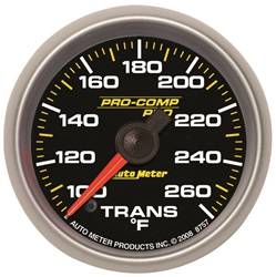 Auto Meter - Pro-Comp Pro Transmission Temperature Gauge - Auto Meter 8657 UPC: 046074086571 - Image 1