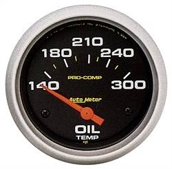 Auto Meter - Pro-Comp Electric Oil Temperature Gauge - Auto Meter 5447 UPC: 046074054471 - Image 1