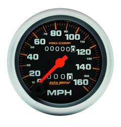 Auto Meter - Pro-Comp Mechanical In-Dash Speedometer - Auto Meter 5153 UPC: 046074051531 - Image 1