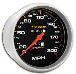 Auto Meter - Pro-Comp Mechanical In-Dash Speedometer - Auto Meter 5156 UPC: 046074051562 - Image 1