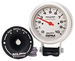 Auto Meter - Pro-Comp Silver Electric Tachometer - Auto Meter 6604 UPC: 046074066047 - Image 1