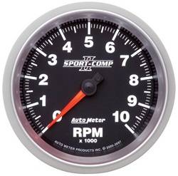 Auto Meter - Sport-Comp II In-Dash Tachometer - Auto Meter 3697 UPC: 046074036972 - Image 1