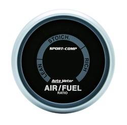 Auto Meter - Sport-Comp Electric Air Fuel Ratio Gauge - Auto Meter 3375 UPC: 046074033759 - Image 1