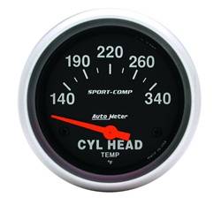 Auto Meter - Sport-Comp Electric Cylinder Head Temperature Gauge - Auto Meter 3536 UPC: 046074035364 - Image 1