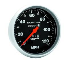 Auto Meter - Sport-Comp In-Dash Mechanical Speedometer - Auto Meter 3994 UPC: 046074039942 - Image 1