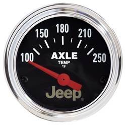 Auto Meter - Traditional Chrome Electric Axle Temperature Gauge - Auto Meter 880431 UPC: 046074154409 - Image 1