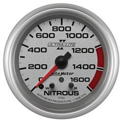 Auto Meter - Ultra-Lite II Electric Nitrous Pressure Gauge - Auto Meter 7774 UPC: 046074077746 - Image 1