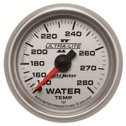 Auto Meter - Ultra-Lite II Mechanical Water Temperature Gauge - Auto Meter 4931 UPC: 046074049316 - Image 1