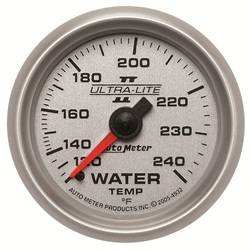 Auto Meter - Ultra-Lite II Mechanical Water Temperature Gauge - Auto Meter 4932 UPC: 046074049323 - Image 1