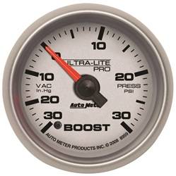 Auto Meter - Ultra-Lite Pro Boost/Vacuum Gauge - Auto Meter 8859 UPC: 046074088599 - Image 1