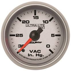 Auto Meter - Ultra-Lite Pro Vacuum Gauge - Auto Meter 8971 UPC: 046074089718 - Image 1