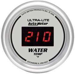 Auto Meter - Ultra-Lite Digital Water Temperature Gauge - Auto Meter 6537 UPC: 046074065378 - Image 1