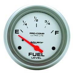 Auto Meter - Ultra-Lite Electric Fuel Level Gauge - Auto Meter 4416 UPC: 046074044168 - Image 1