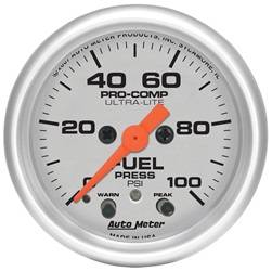 Auto Meter - Ultra-Lite Electric Fuel Level Gauge - Auto Meter 4371 UPC: 046074043710 - Image 1