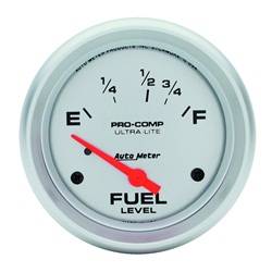 Auto Meter - Ultra-Lite Electric Fuel Level Gauge - Auto Meter 4418 UPC: 046074044182 - Image 1